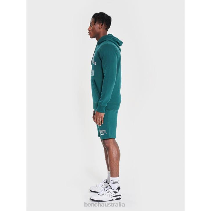 HULTON Hoodie Men 8V8T35 Green Bench Apparel