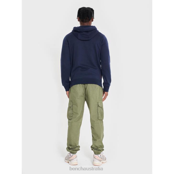 HULTON Hoodie Men 8V8T37 Navy Bench Apparel