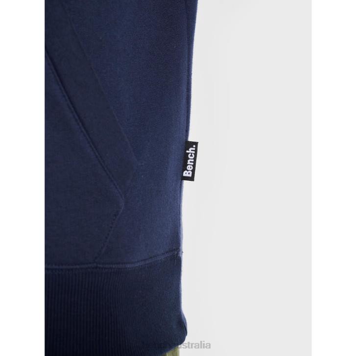 HULTON Hoodie Men 8V8T37 Navy Bench Apparel