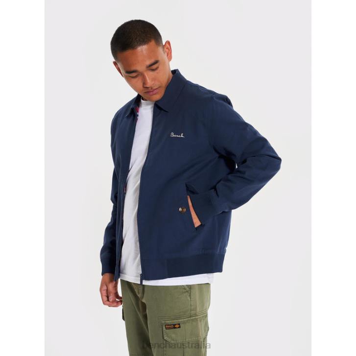 HARRINGTON Jacket Men 8V8T40 Navy Bench Apparel