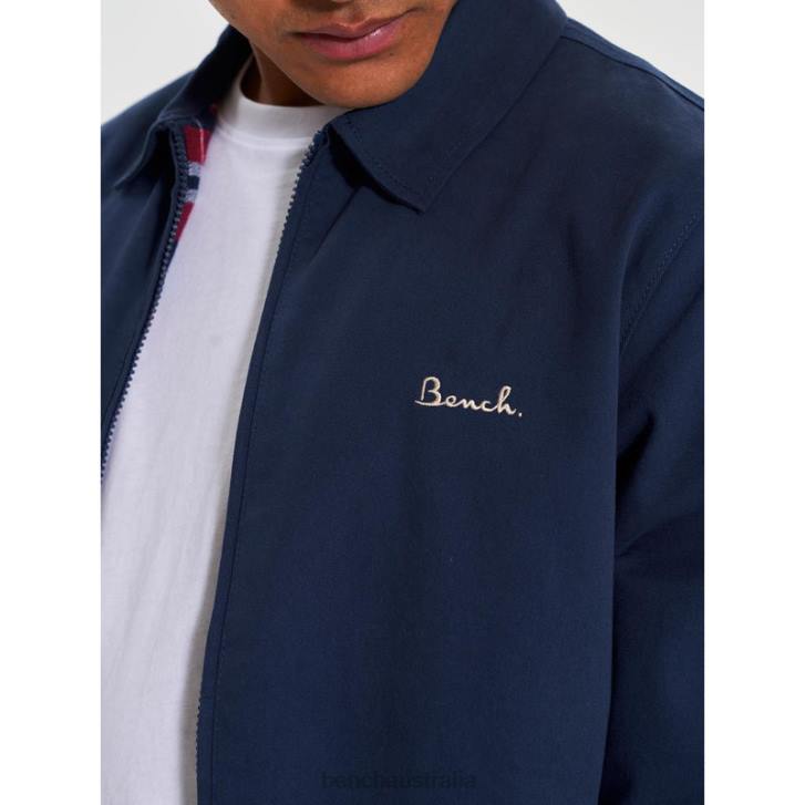 HARRINGTON Jacket Men 8V8T40 Navy Bench Apparel
