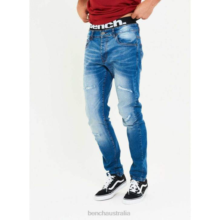 AW-001 Slim Fit Jeans Men 8V8T88 Bright Blue Bench Apparel
