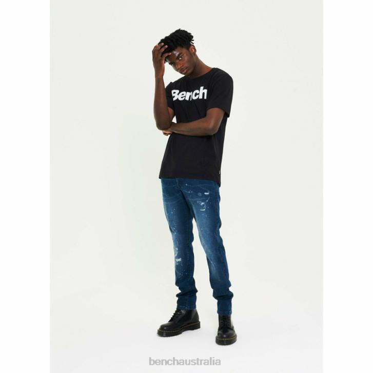 AW-003 Slim Fit Jeans Men 8V8T87 Mid Blue Bench Apparel