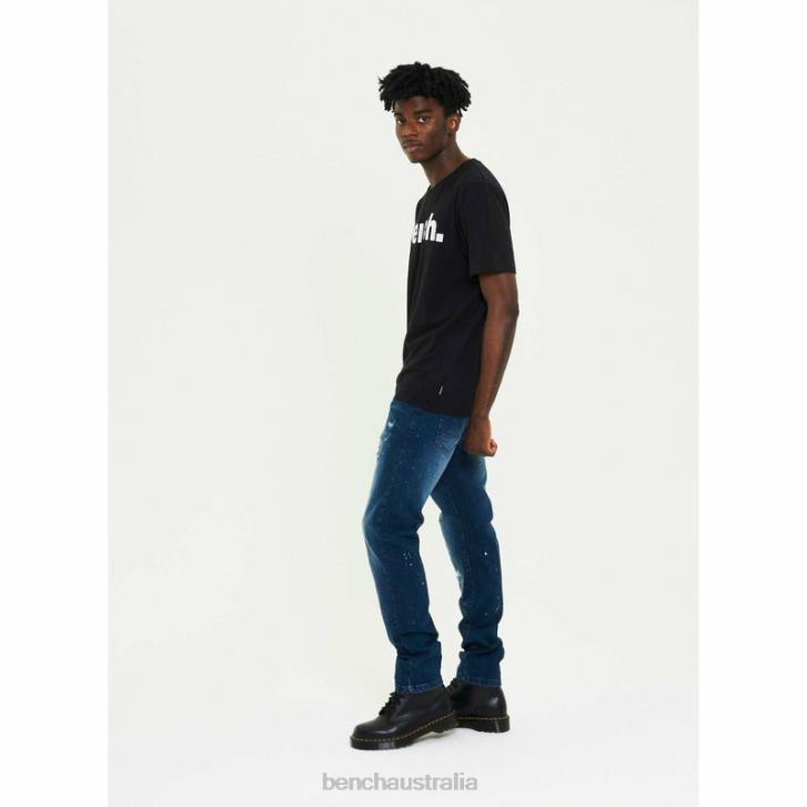 AW-003 Slim Fit Jeans Men 8V8T87 Mid Blue Bench Apparel