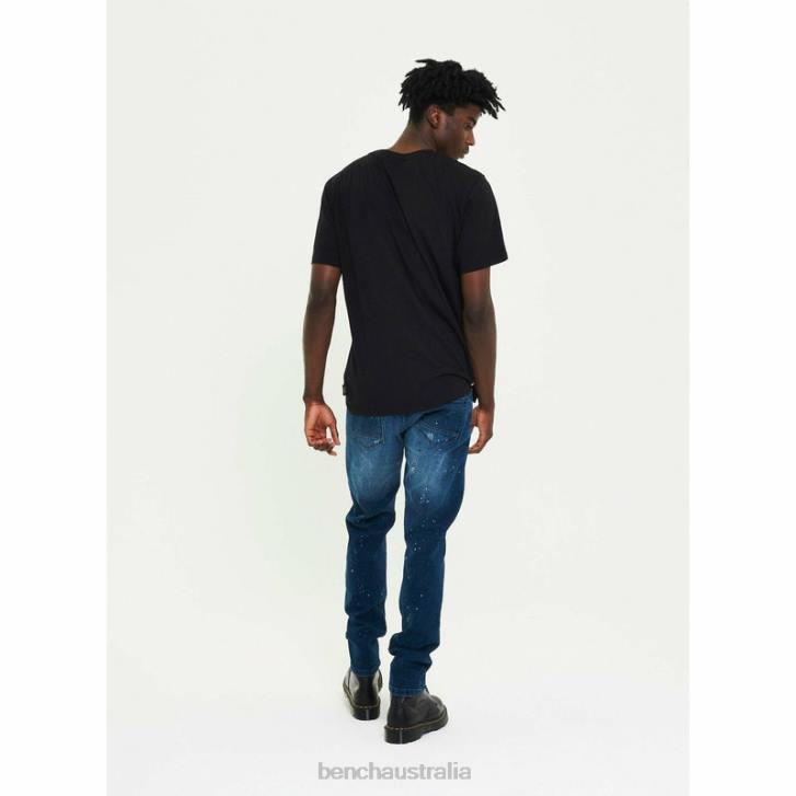AW-003 Slim Fit Jeans Men 8V8T87 Mid Blue Bench Apparel