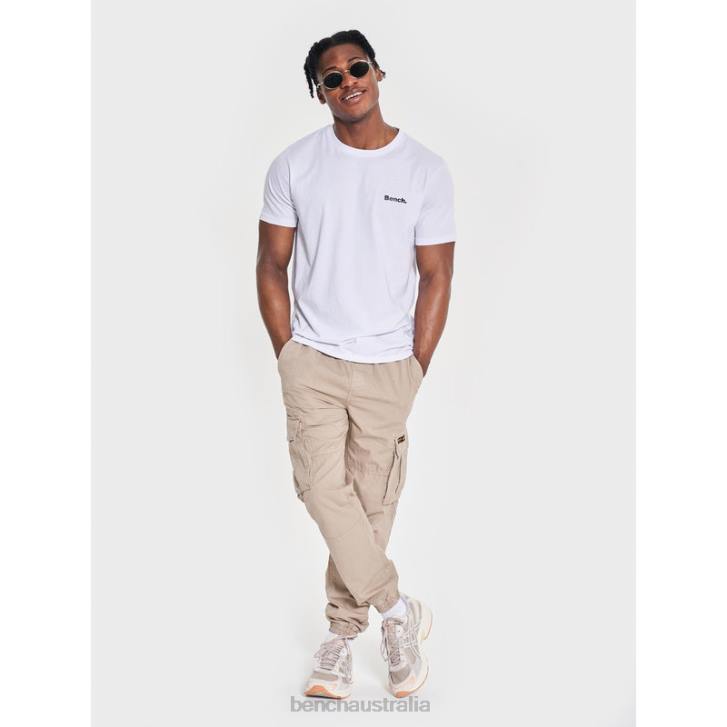 DEVVIE Cargo Pants Men 8V8T54 Stone Bench Apparel