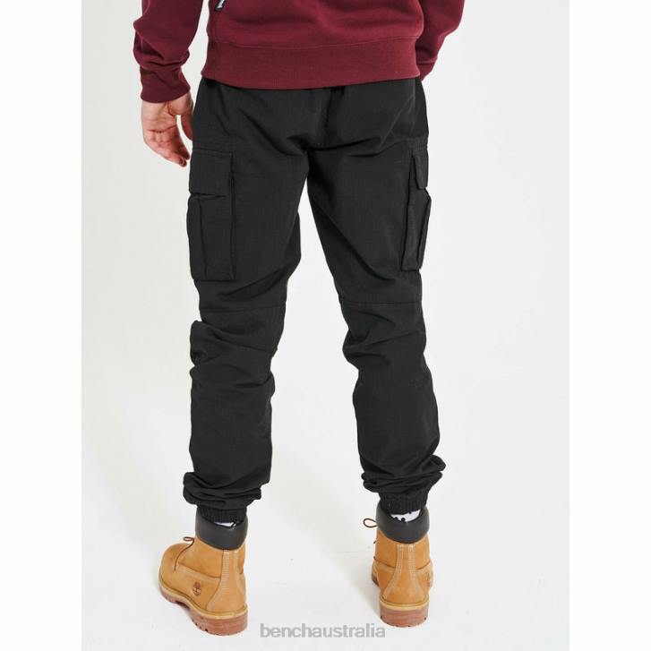 DEVVIE Cargo Pants Men 8V8T57 Black Bench Apparel
