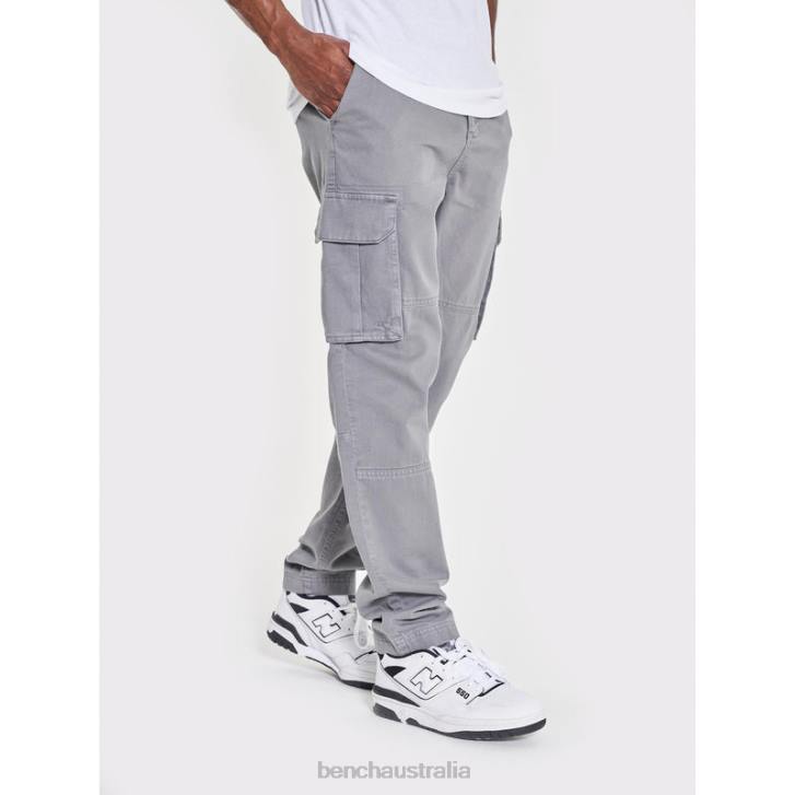 SERGEI Cargo Pants Men 8V8T56 Grey Bench Apparel