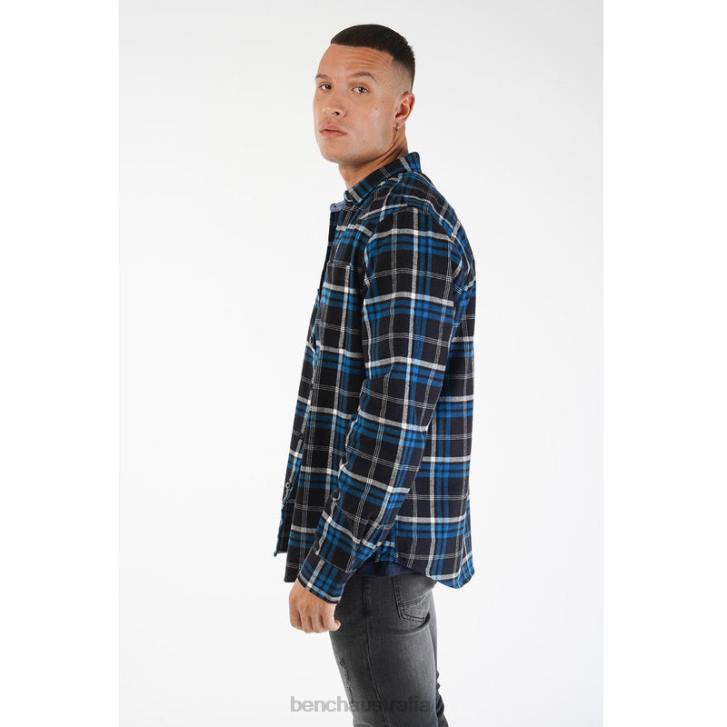LAUDER Flannel Shirt Men 8V8T29 Assorted Bench Apparel