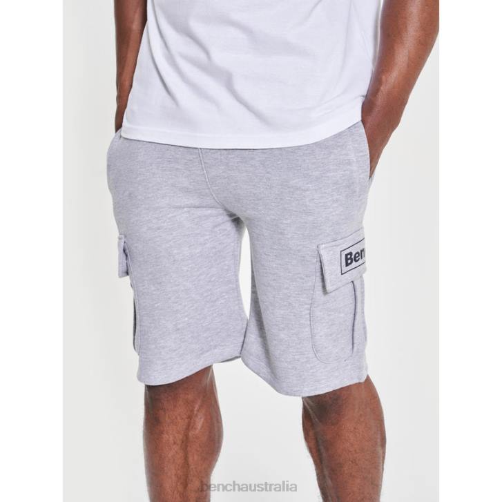 CLAXTON Fleece Shorts Men 8V8T51 Grey Marl Bench Apparel