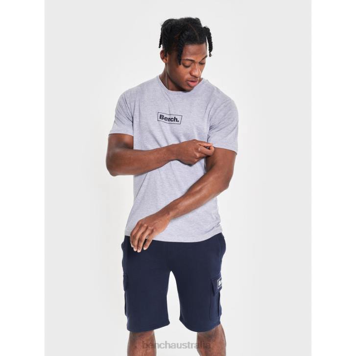ANGUS Sustainable T-Shirt Men 8V8T19 Grey Marl Bench Apparel