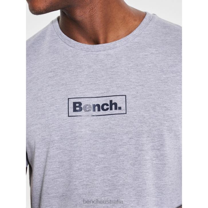 ANGUS Sustainable T-Shirt Men 8V8T19 Grey Marl Bench Apparel
