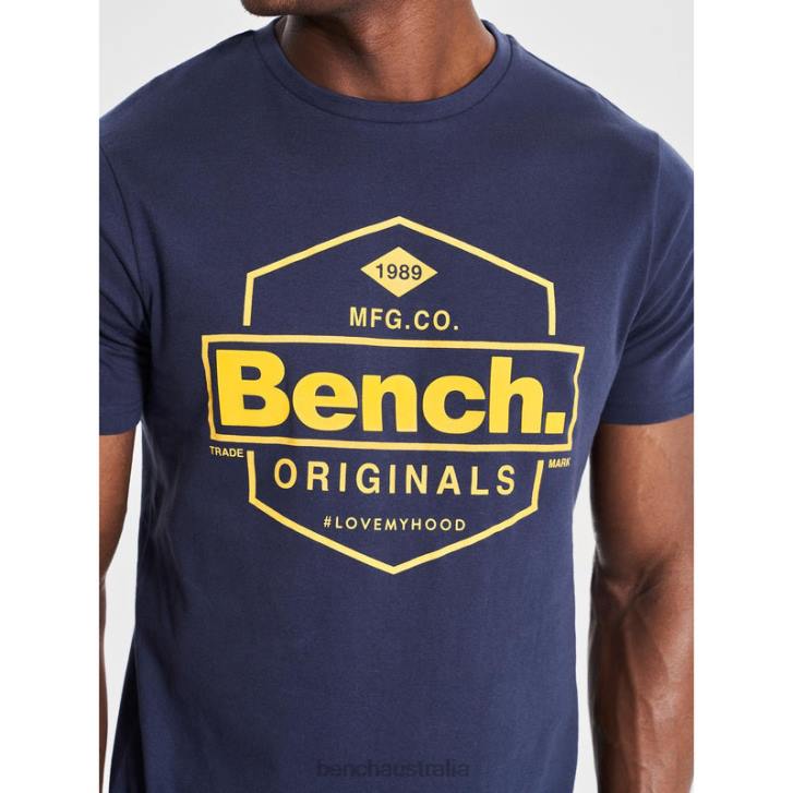 DENZO T-Shirt Men 8V8T6 Navy Bench Apparel