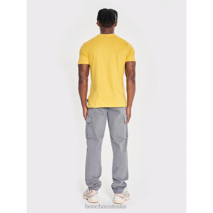 DENZO T-Shirt Men 8V8T7 Yellow Bench Apparel