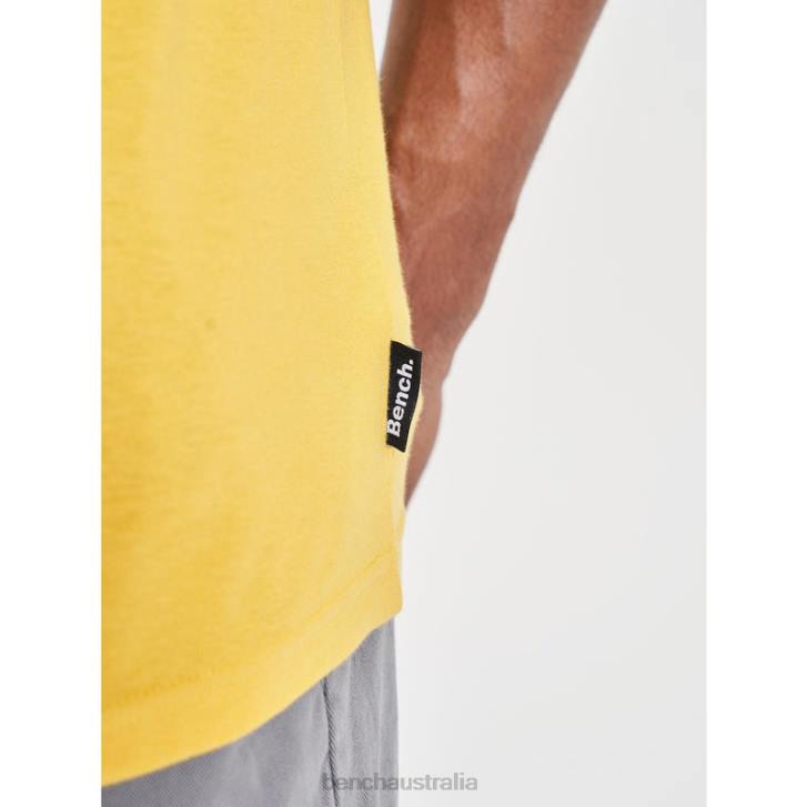 DENZO T-Shirt Men 8V8T7 Yellow Bench Apparel
