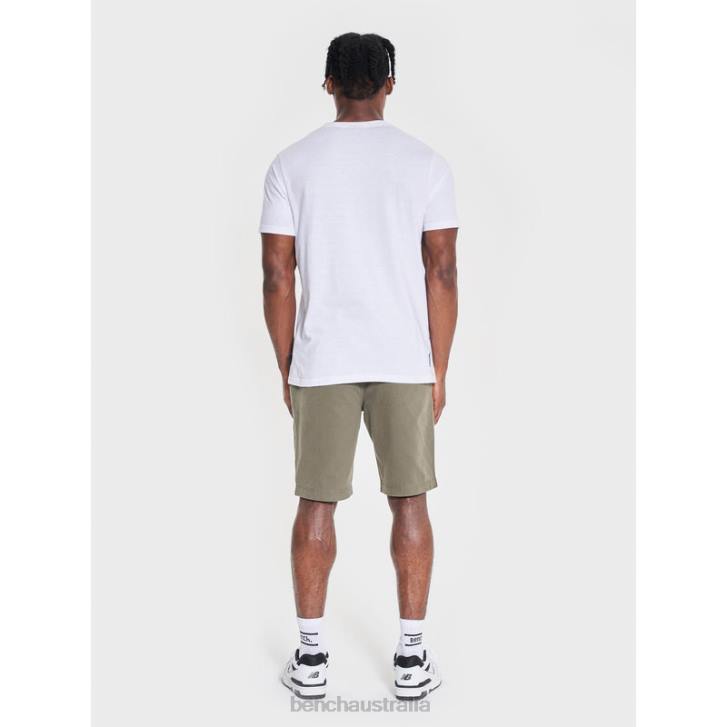 HUTTER T-Shirt Men 8V8T16 White Bench Apparel