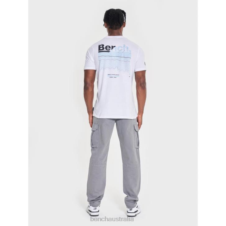 JARED T-Shirt Men 8V8T15 White Bench Apparel