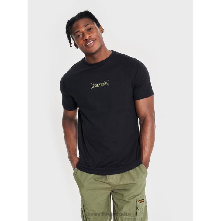 JARED T-Shirt Men 8V8T17 Black Bench Apparel
