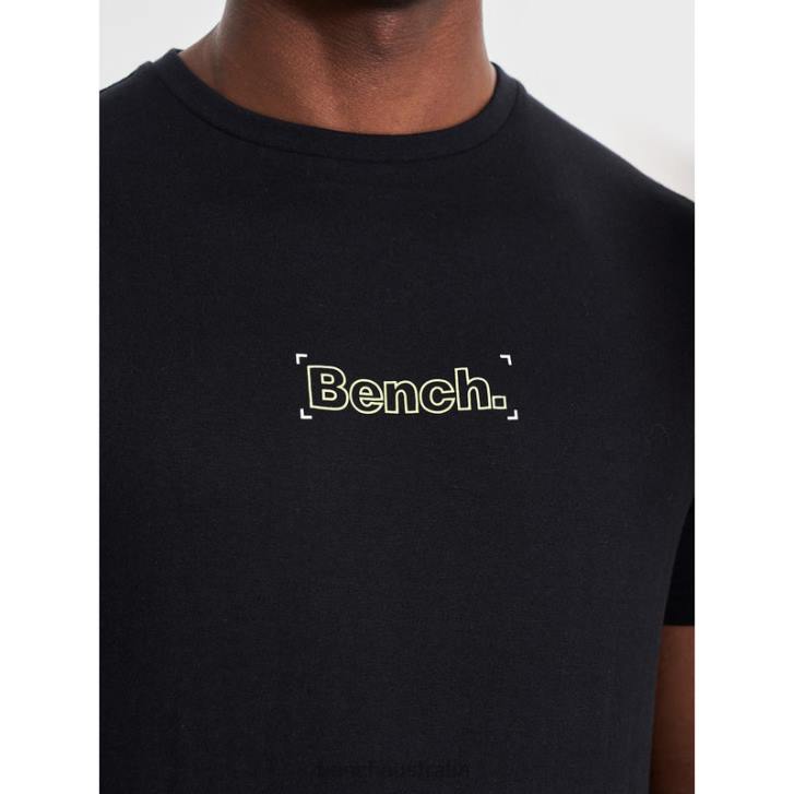 JARED T-Shirt Men 8V8T17 Black Bench Apparel