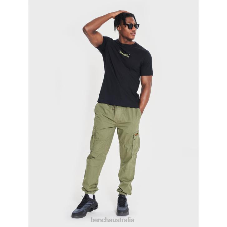 JARED T-Shirt Men 8V8T17 Black Bench Apparel