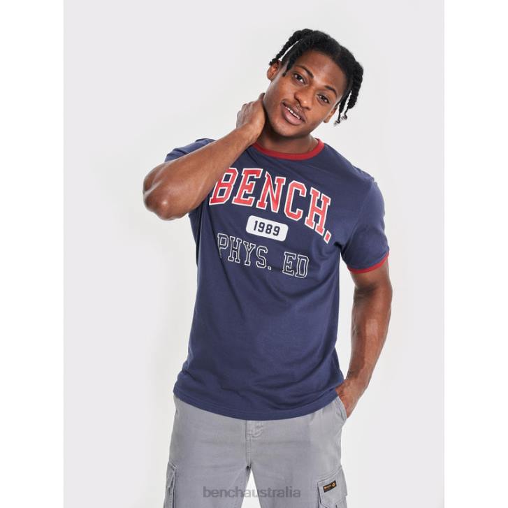 SULLIVAN T-Shirt Men 8V8T11 Navy Bench Apparel