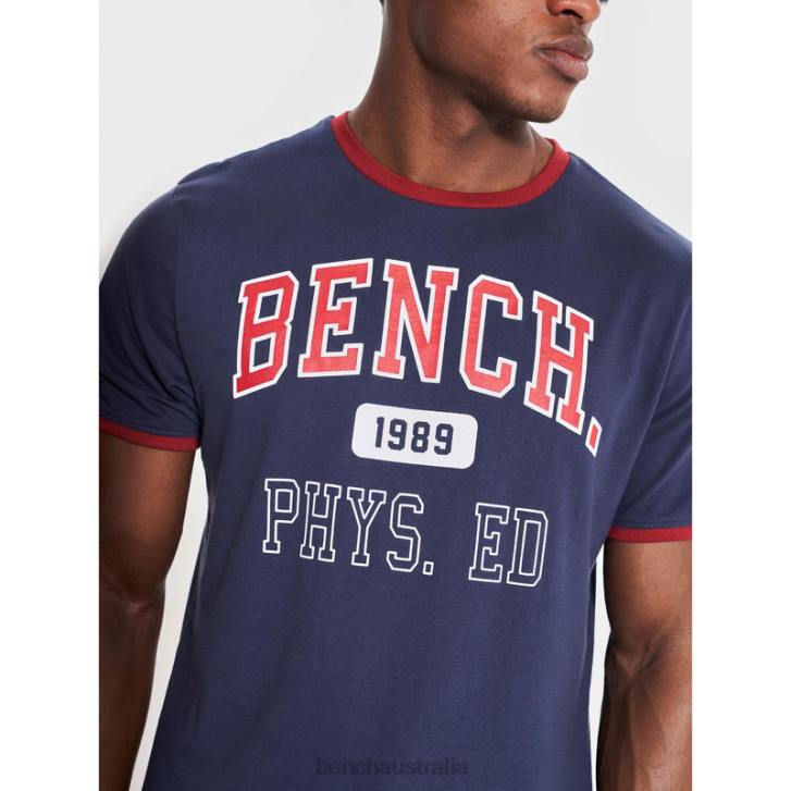 SULLIVAN T-Shirt Men 8V8T11 Navy Bench Apparel