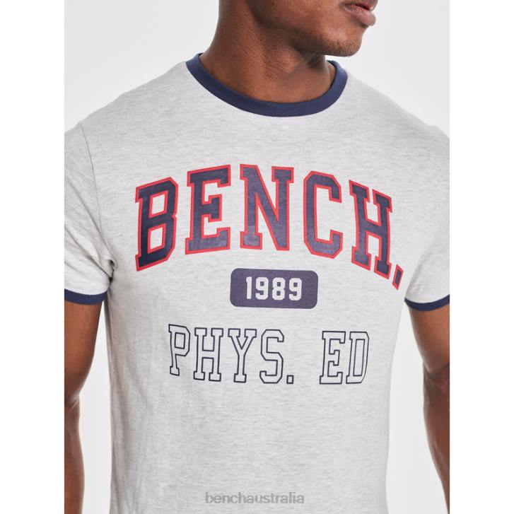 SULLIVAN T-Shirt Men 8V8T12 Ecru Marl Bench Apparel