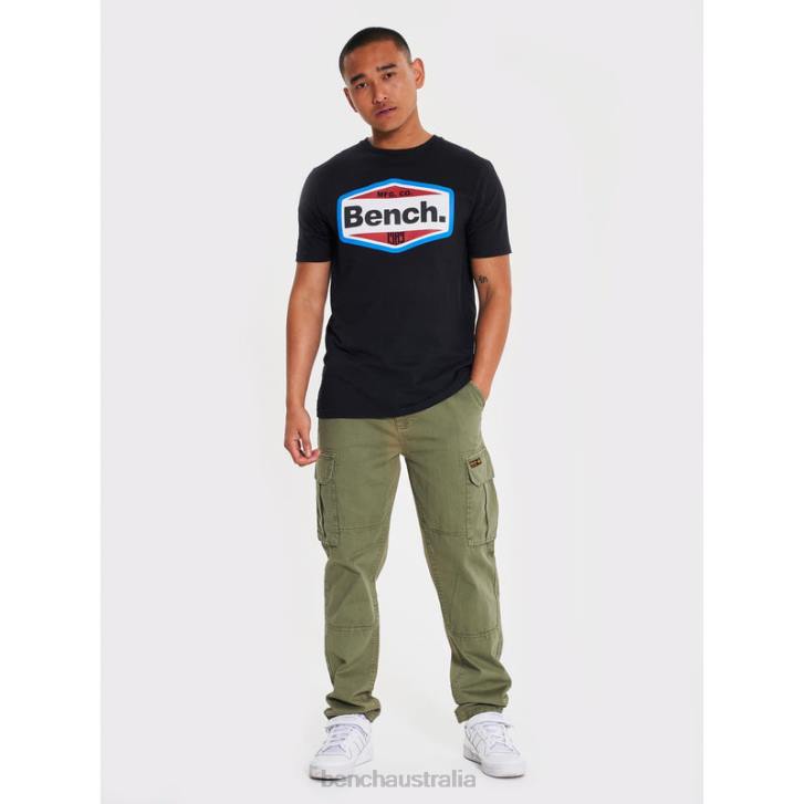 THANIEL T-Shirt Men 8V8T10 Black Bench Apparel