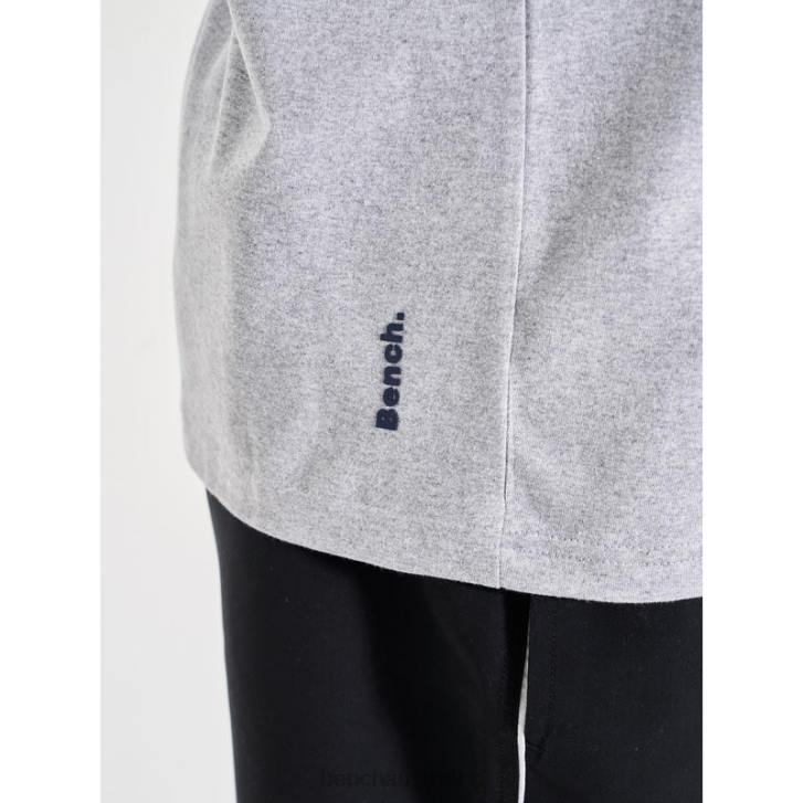 THANIEL T-Shirt Men 8V8T8 Grey Marl Bench Apparel
