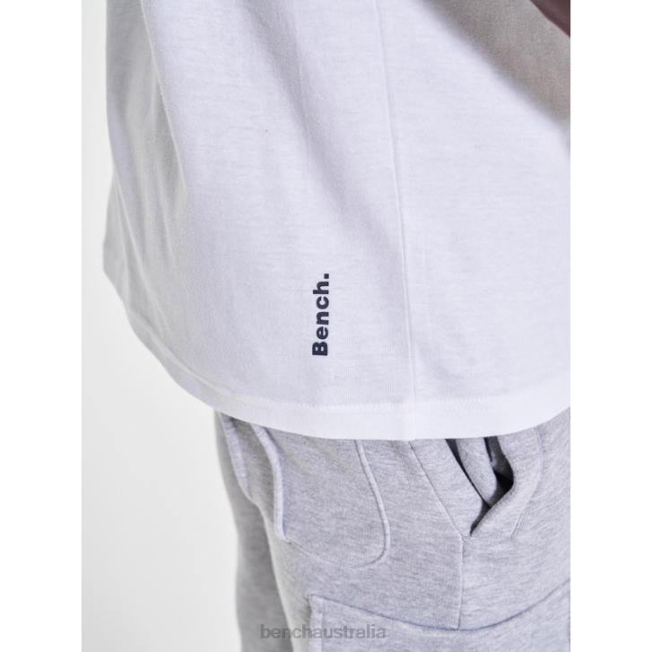 THANIEL T-Shirt Men 8V8T9 White Bench Apparel