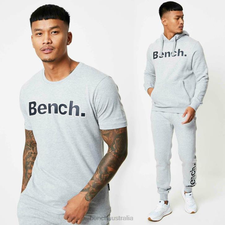 AXEL 3pc Tracksuit Set Men 8V8T70 Grey Marl Bench Apparel