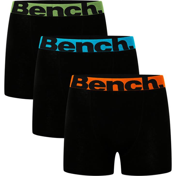 ACTION 3 Pack Boxers Men 8V8T85 Assorted Bench Apparel