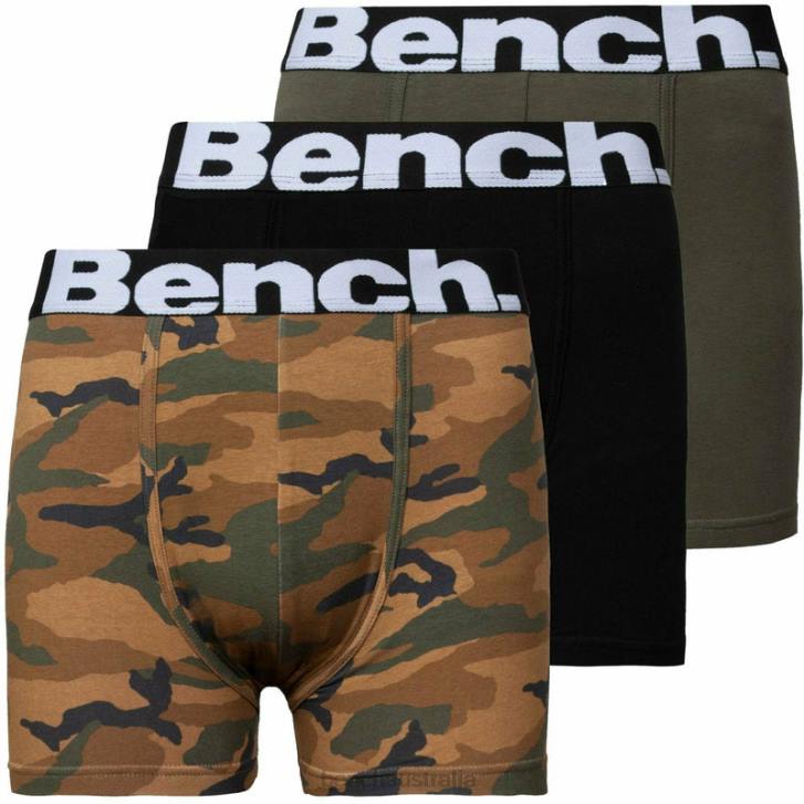BOLAND 3 Pack Boxers Men 8V8T84 Assorted Bench Apparel
