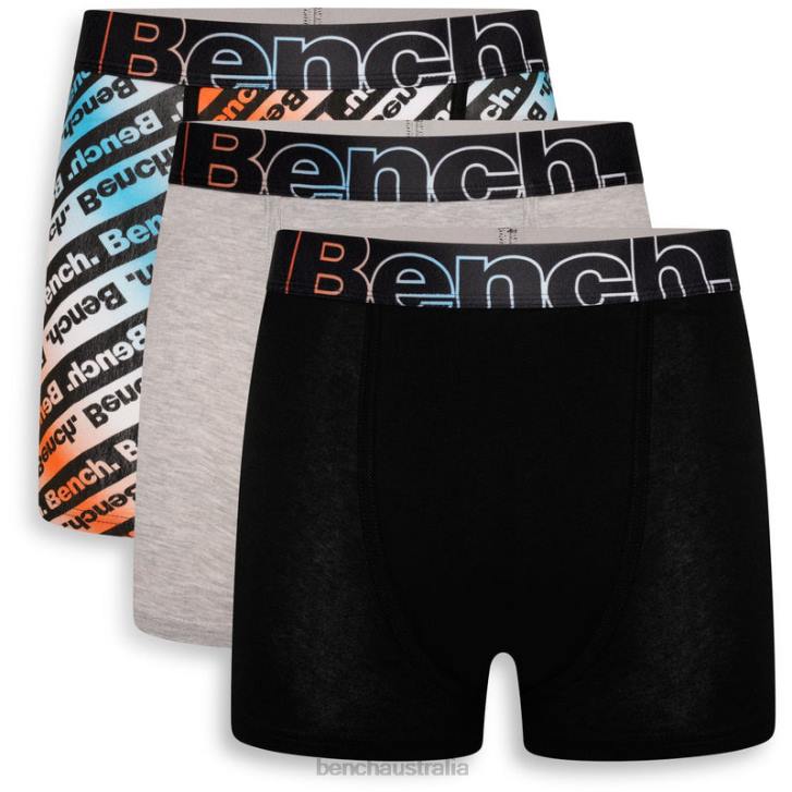 SEGAL 3 Pack Boxers Men 8V8T76 Assorted Bench Apparel