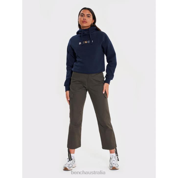 EMALINE Sweat Hoodie Women 8V8T105 Navy Bench Apparel