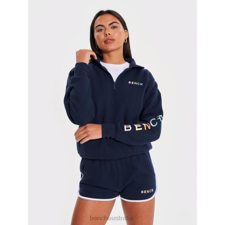 JOBELLE Qtr Sweat Funnel Women 8V8T101 Navy Bench Apparel