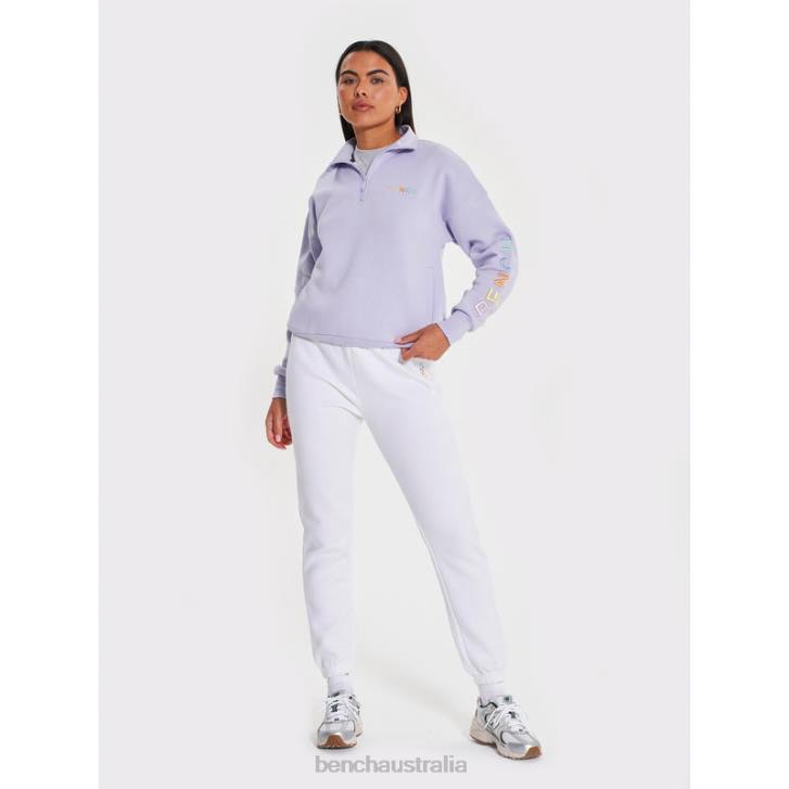 JOBELLE Qtr Sweat Funnel Women 8V8T104 Lilac Bench Apparel