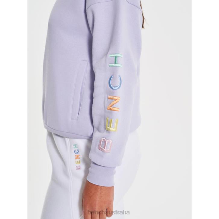 JOBELLE Qtr Sweat Funnel Women 8V8T104 Lilac Bench Apparel