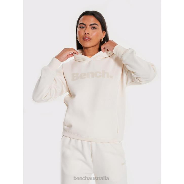 LESSIE Hoodie Women 8V8T107 Winter White Bench Apparel 8V8T107 Fresh Aesthetic Bench Australia Bench. Hoodie embrace youthful spirit