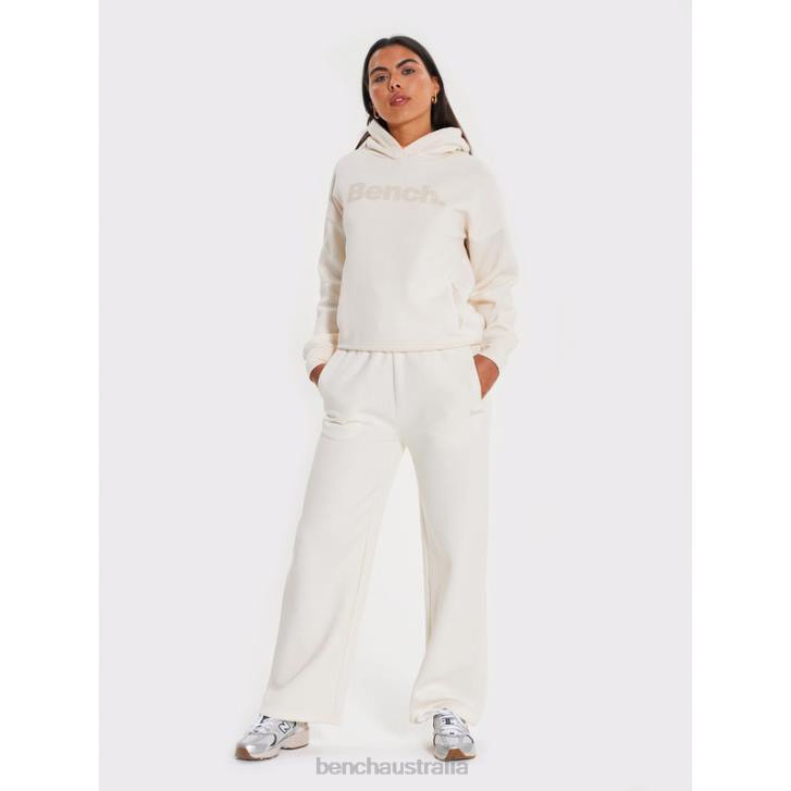 LESSIE Hoodie Women 8V8T107 Winter White Bench Apparel