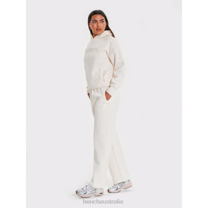 LESSIE Hoodie Women 8V8T107 Winter White Bench Apparel