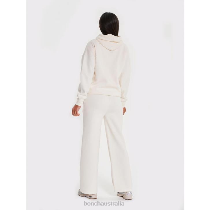 LESSIE Hoodie Women 8V8T107 Winter White Bench Apparel