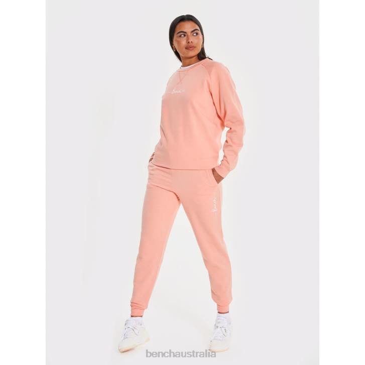 LOLIA Crew Sweat Women 8V8T114 Peach Bench Apparel