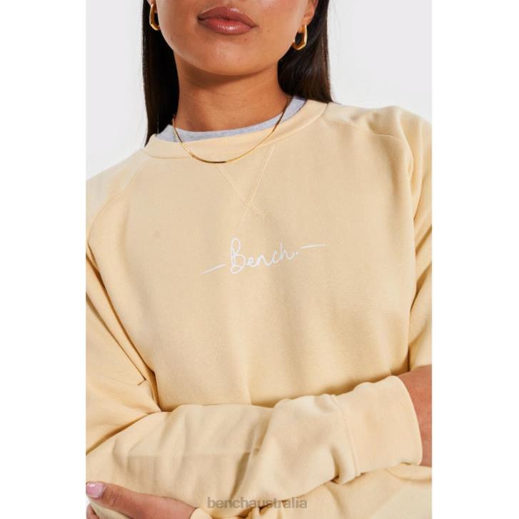 LOLIA Crew Sweat Women 8V8T115 Butter Bench Apparel
