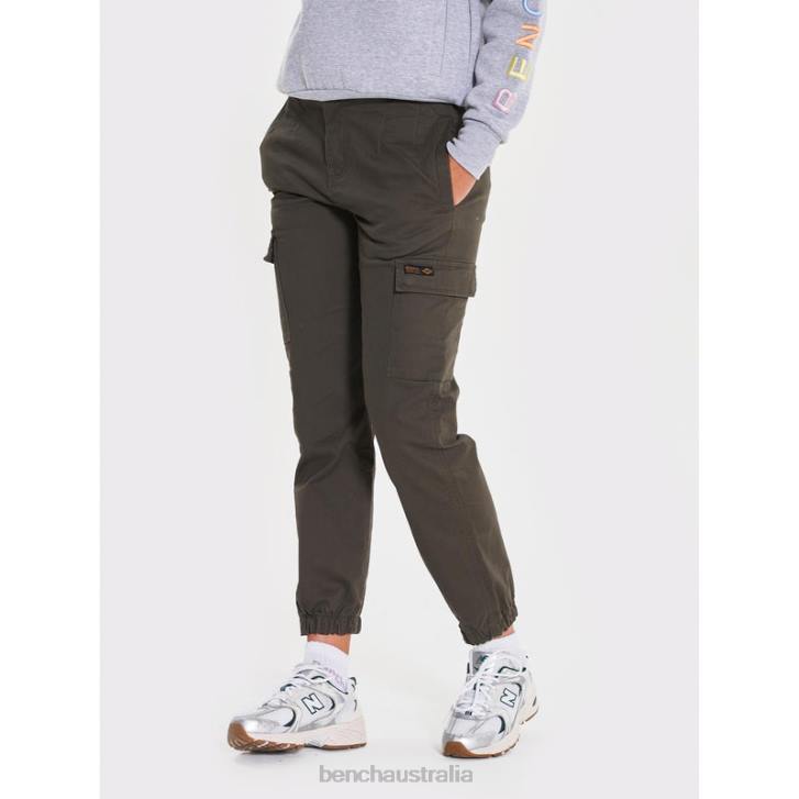DOAH Cargo Pants Women 8V8T126 Khaki Bench Apparel