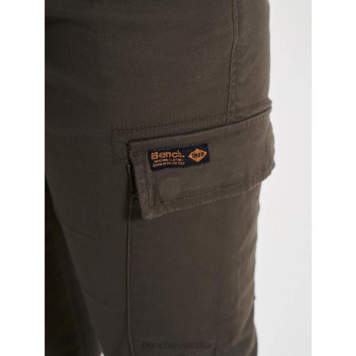 DOAH Cargo Pants Women 8V8T126 Khaki Bench Apparel