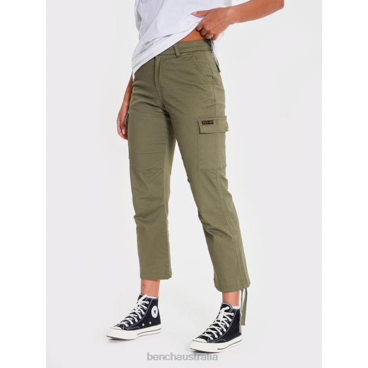 ELFRIEDE Cargo Pants Women 8V8T130 Sage Bench Apparel