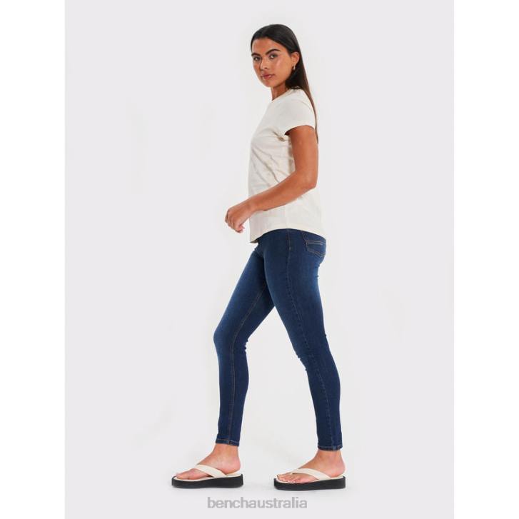 FAYE Skinny Jeans Women 8V8T117 Dark Wash Bench Apparel