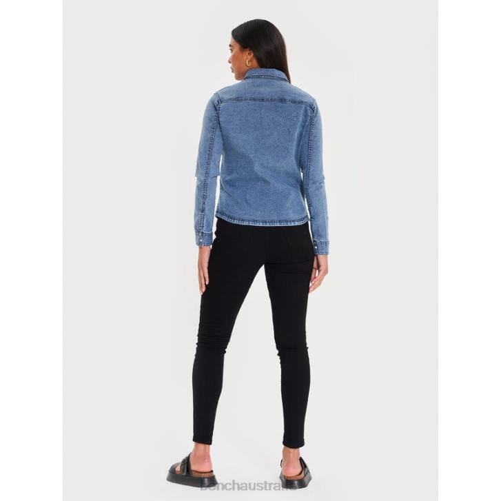 FAYE Skinny Jeans Women 8V8T118 Black Bench Apparel