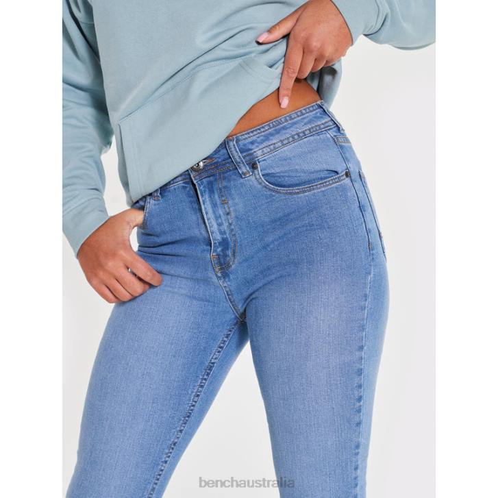 FAYE Skinny Jeans Women 8V8T119 Stonewash Bench Apparel